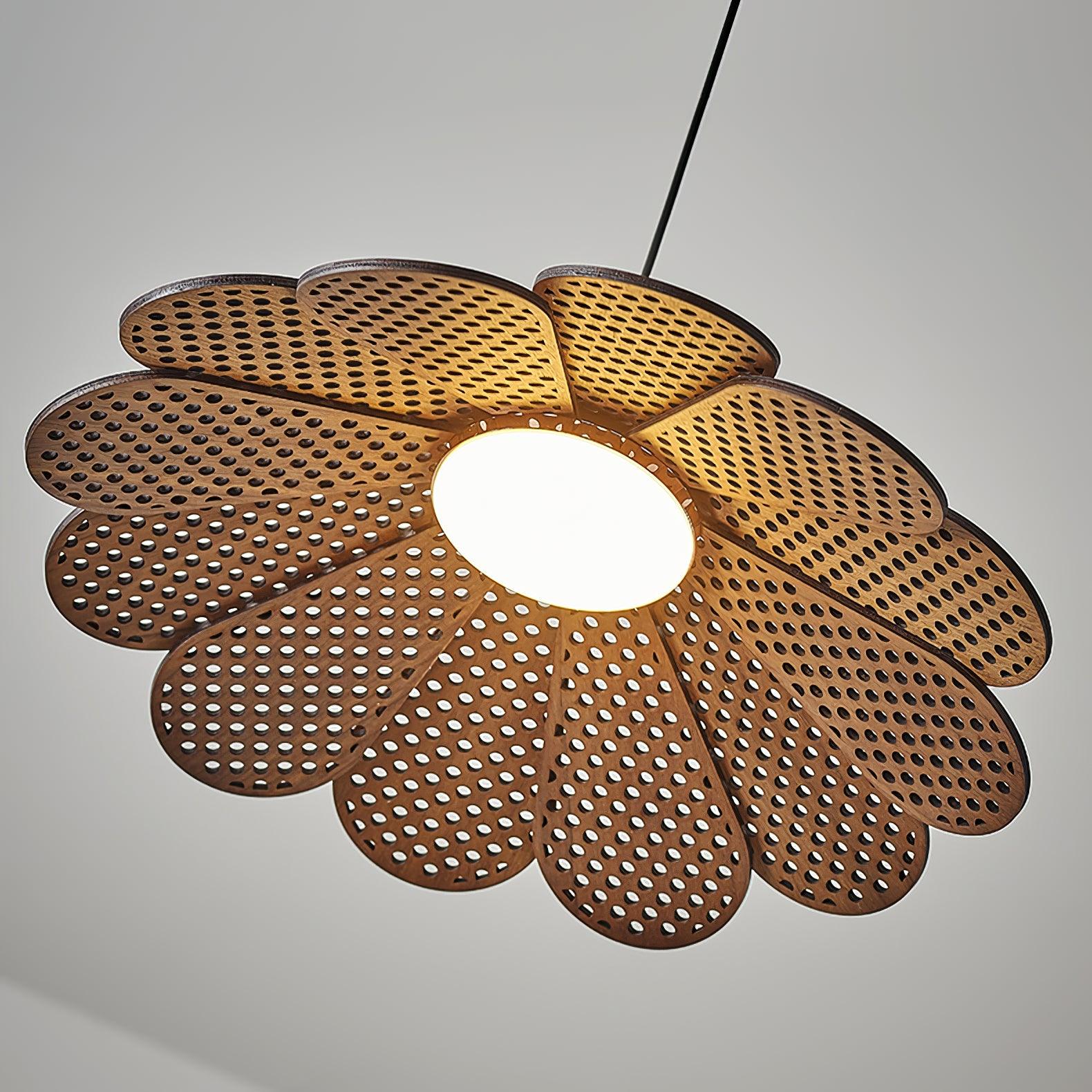 Zevarus Nordic Art Wabi-Sabi Holz Pendelleuchte-Letslighting