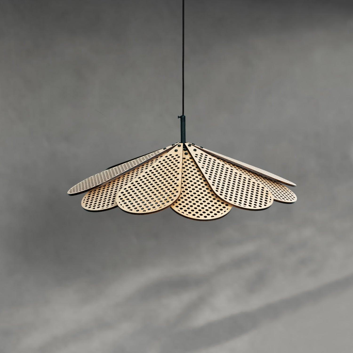 Zevarus Nordic Art Wabi-Sabi Holz Pendelleuchte-Letslighting