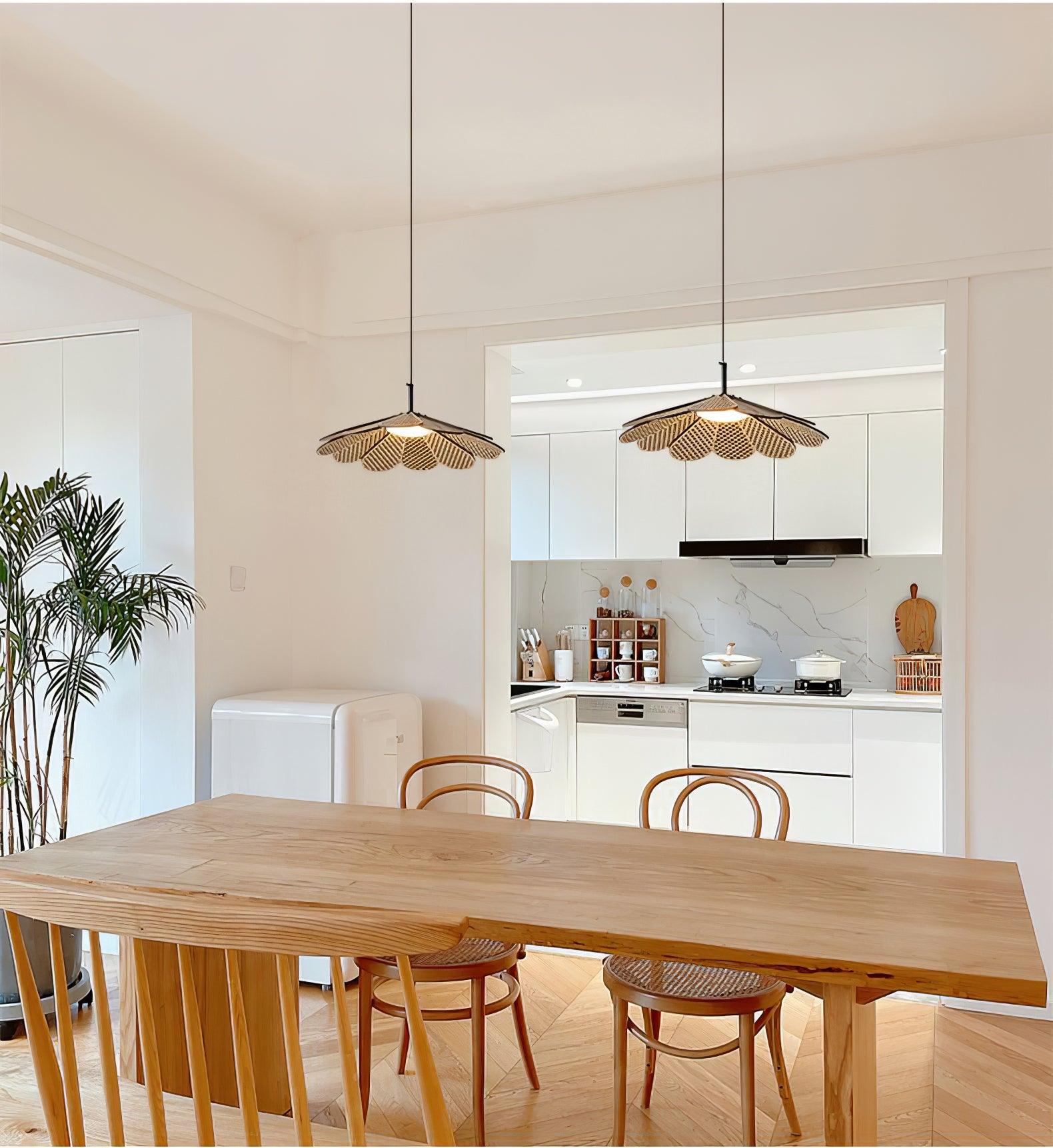 Zevarus Nordic Art Wabi-Sabi Holz Pendelleuchte-Letslighting