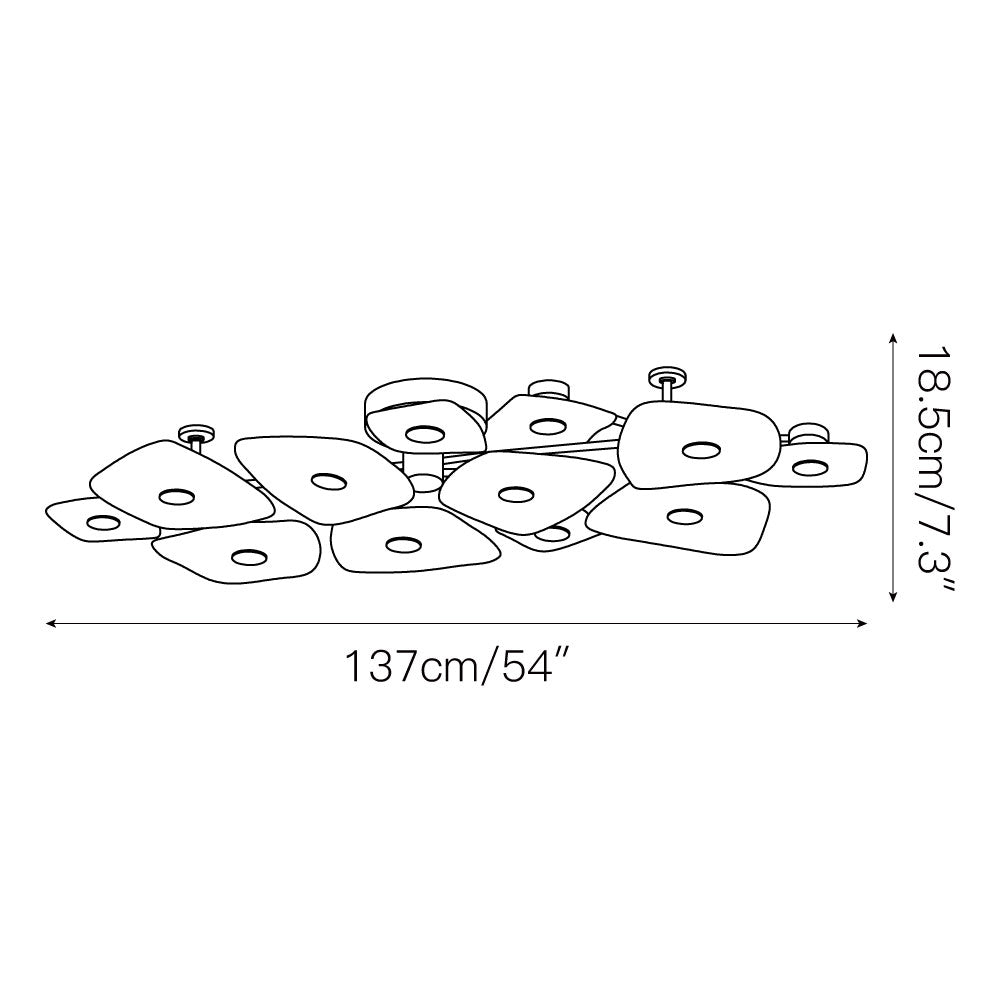 Cothaiel Individual Creativity Metal Alabaster Ceiling Lamp - Letslighting