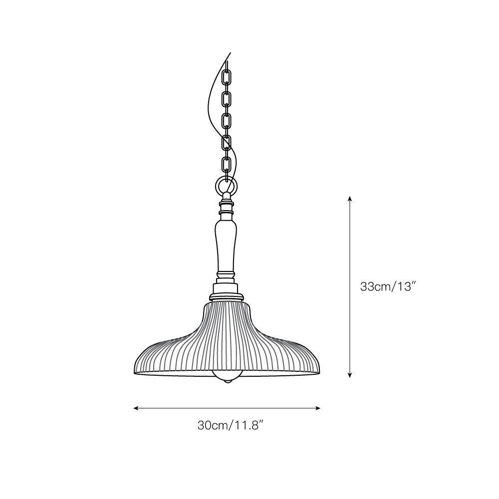 Zomiror Messing Glas Pendelleuchte-Letslighting