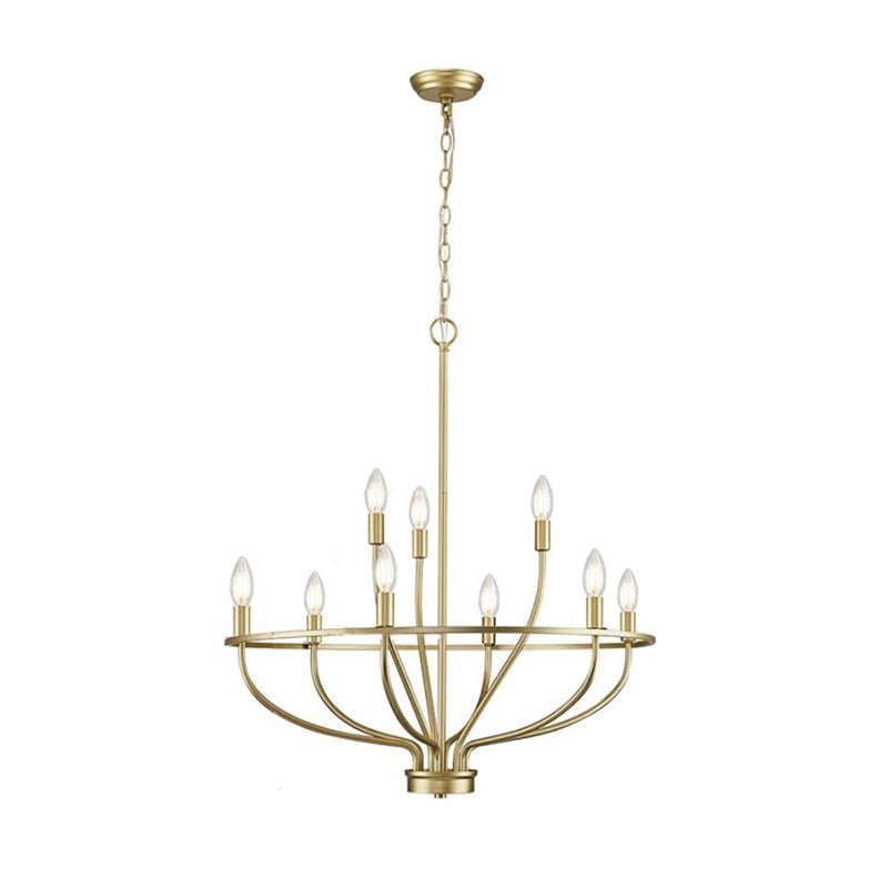 Aurelia Messing-Gold-Kandelaber-Kronleuchter-Letslighting