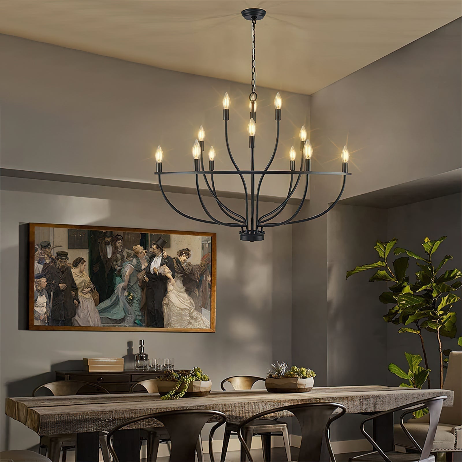 Aurelia Messing-Gold-Kandelaber-Kronleuchter-Letslighting