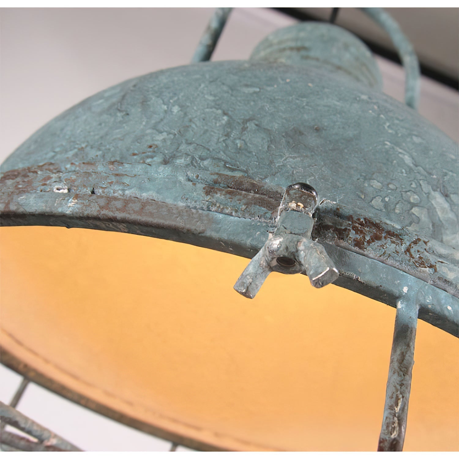 Hopedale Vintage Industrial Antik Grün Pendelleuchte-Letslighting