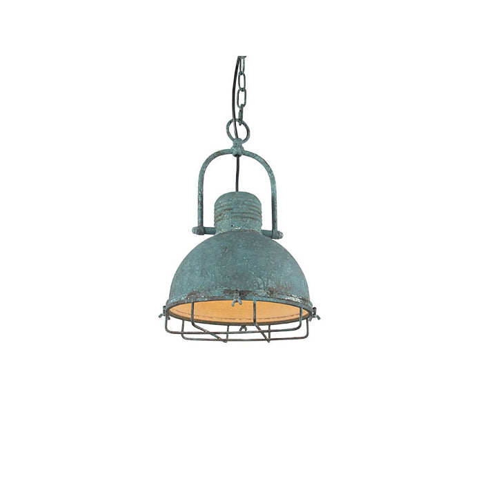Hopedale Vintage Industrial Antik Grün Pendelleuchte-Letslighting
