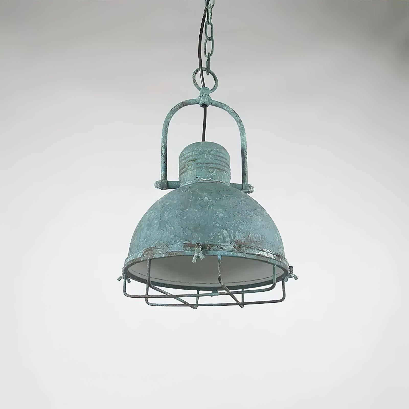 Hopedale Vintage Industrial Antik Grün Pendelleuchte-Letslighting