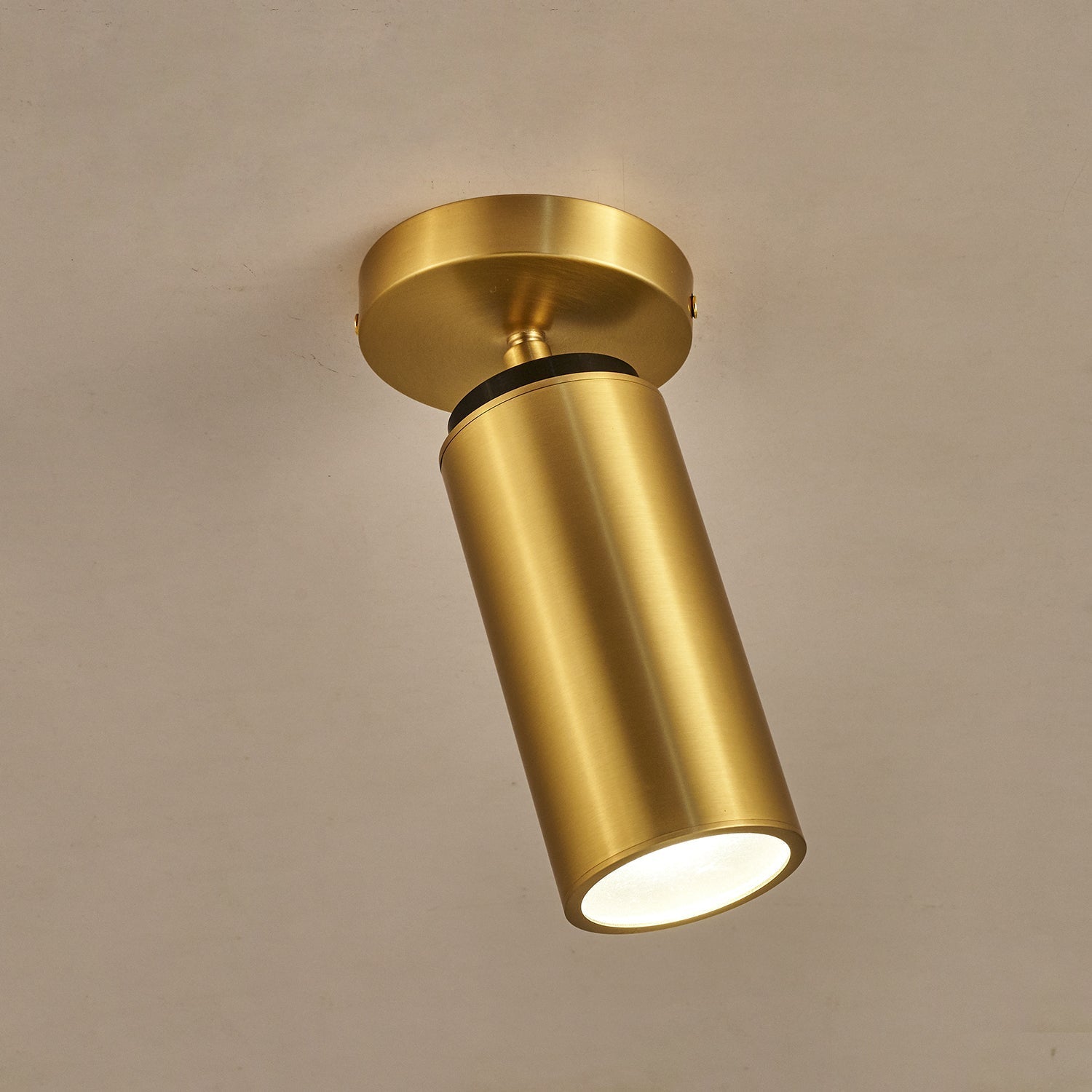 Syloran Moderne Minimalistische Deckenleuchte aus Messing-Letslighting