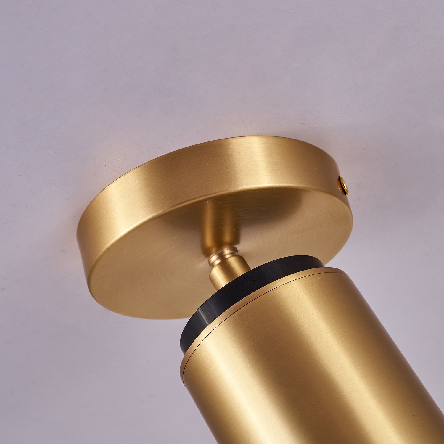 Syloran Moderne Minimalistische Deckenleuchte aus Messing-Letslighting