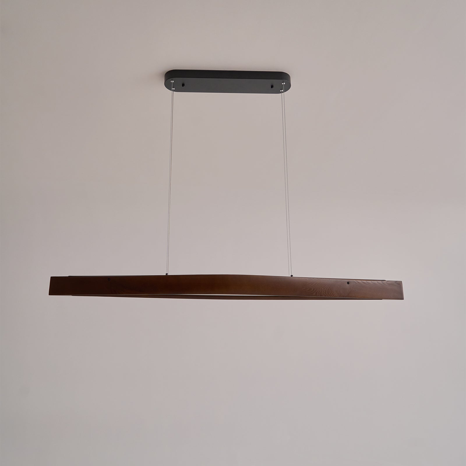 Horizon Linear Wood Pendant Lamp - Blowlighting