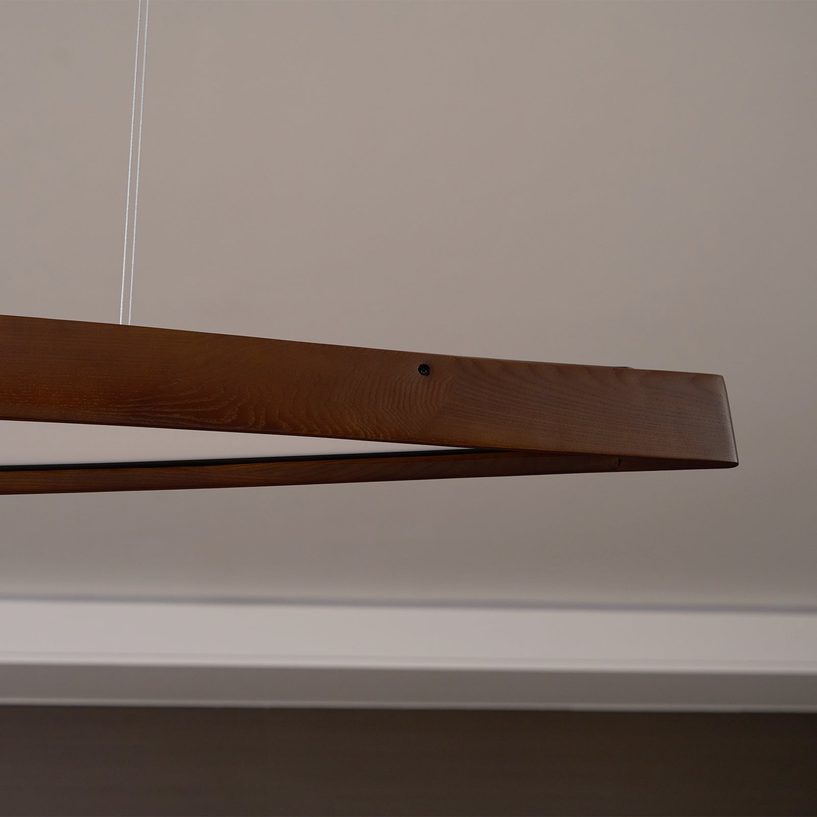 Horizon Linear Wood Pendant Lamp - Blowlighting