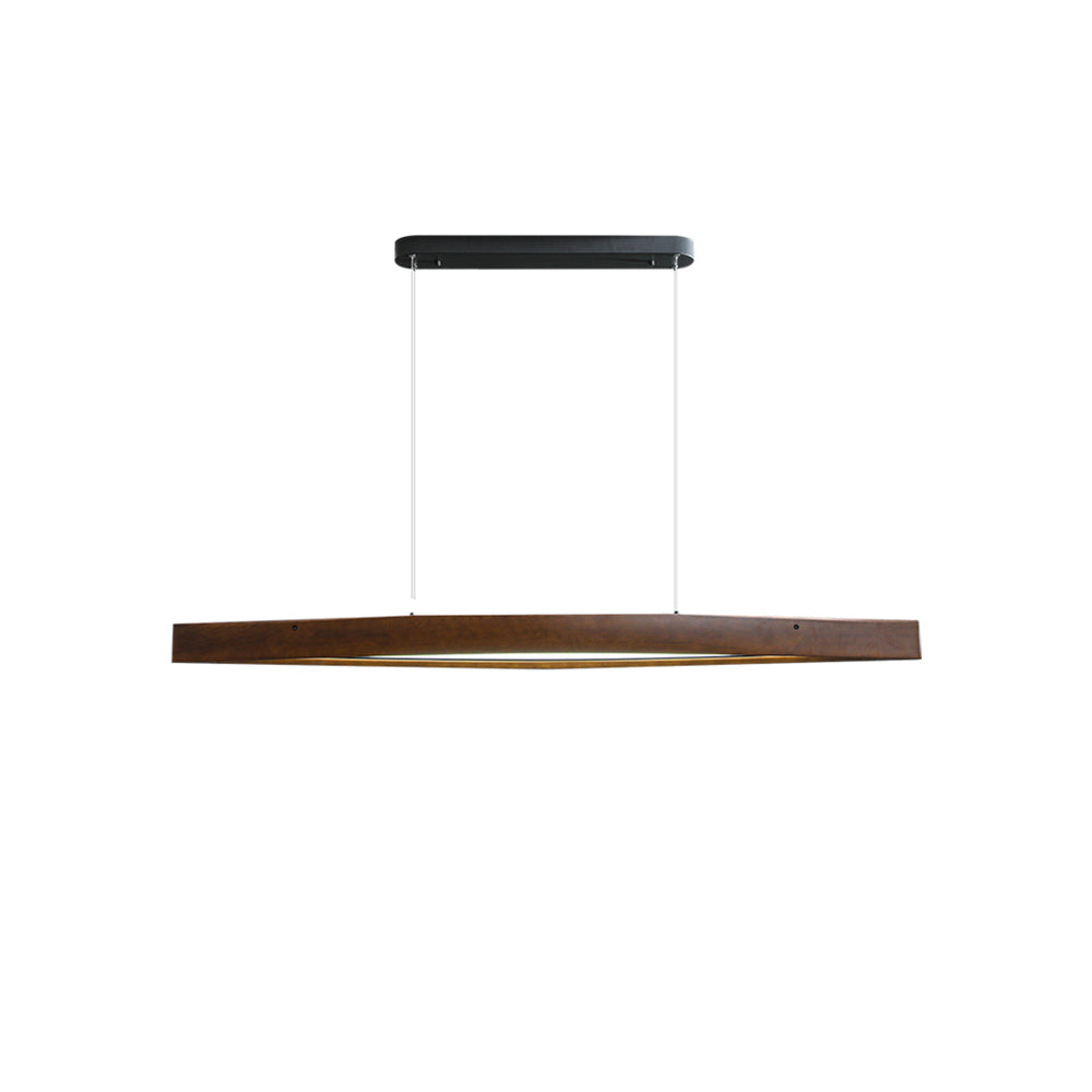 Horizon Linear Wood Pendant Lamp - Blowlighting