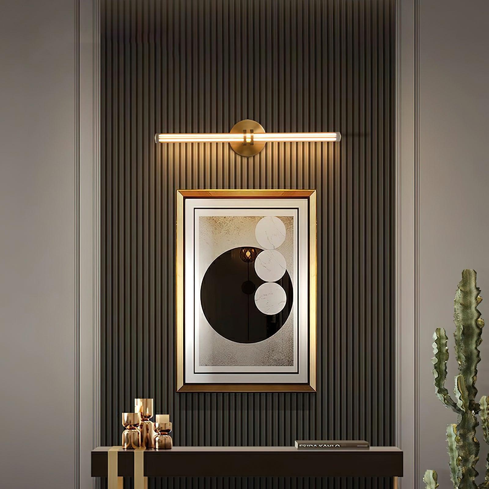 Horizon Messing Glas Wandleuchte-Letslighting
