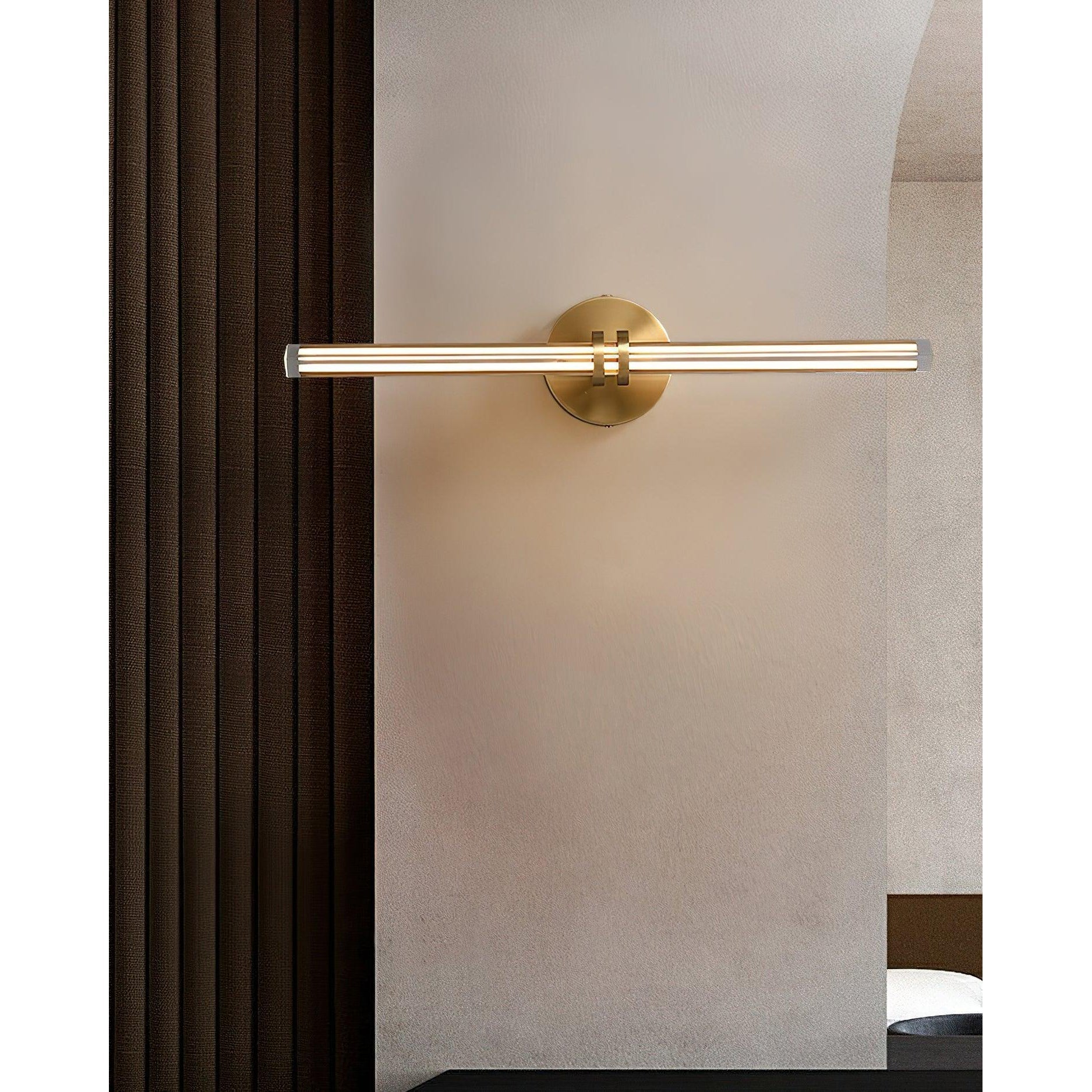 Horizon Messing Glas Wandleuchte-Letslighting
