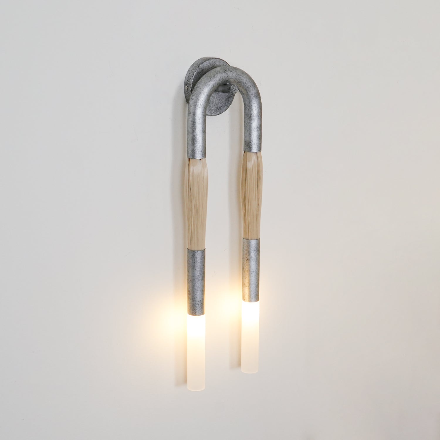 Aloft Modern Minimalist Double Head Acrylic Sconce Wall Lamp - Letslighting