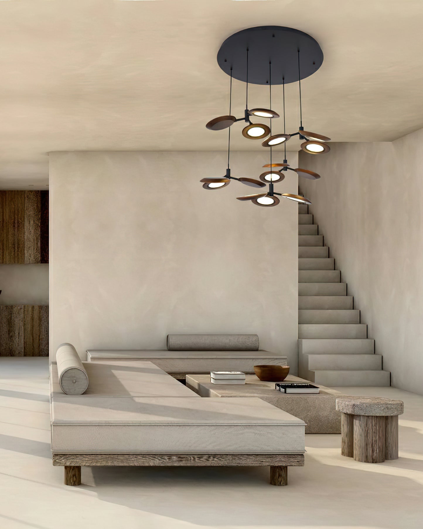 Alnoraris Tiered Wood Pendant Light - Blowlighting