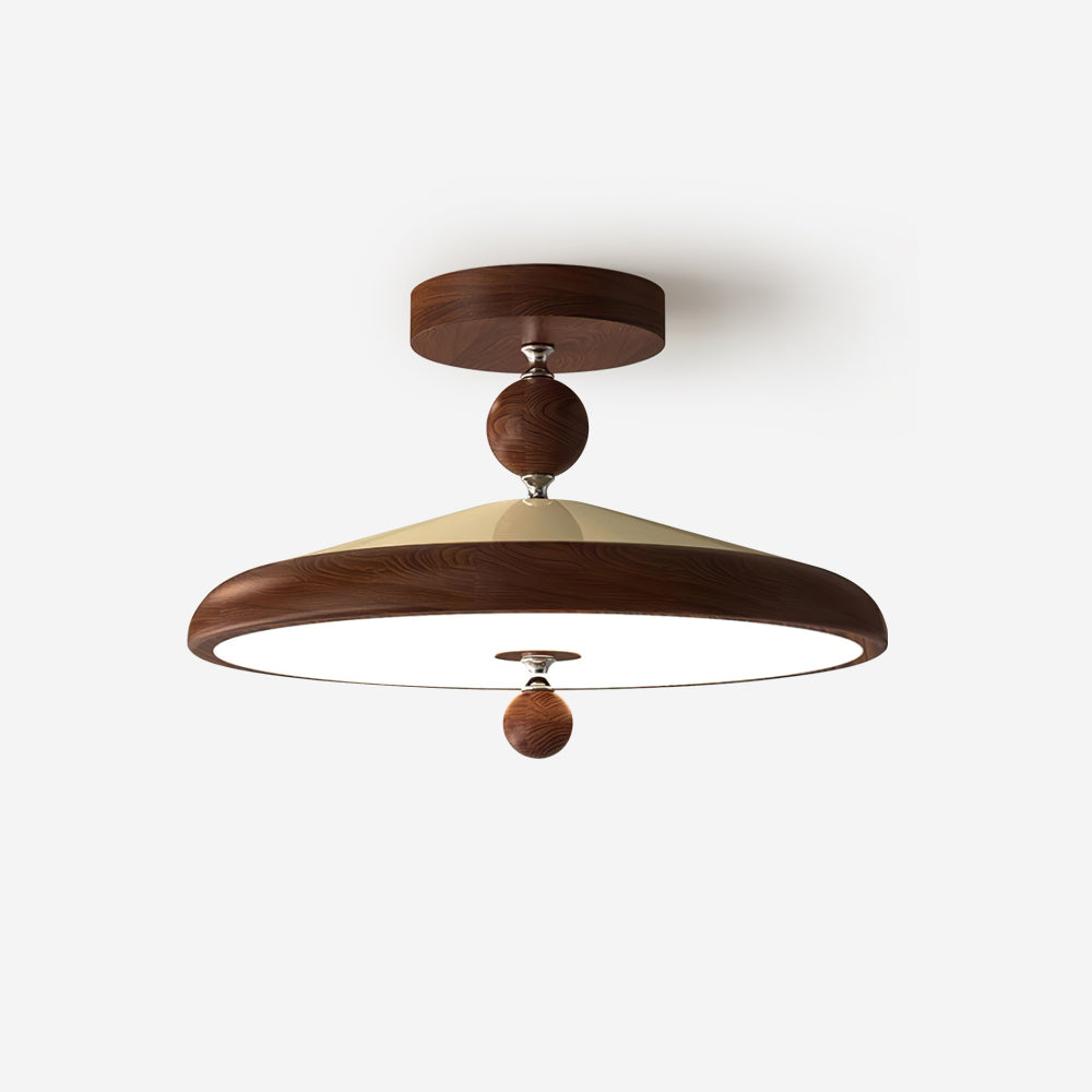Belano Minimalistische Deckenleuchte aus Holz-Letslighting