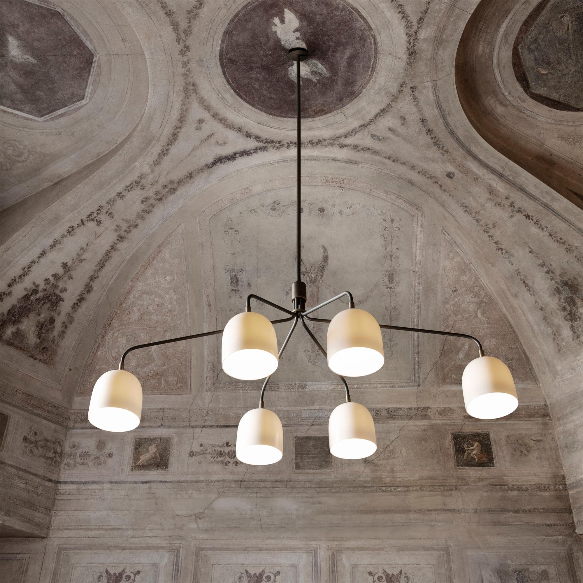 Aursolos Minimalistischer Vintage-Industrie-Kronleuchter-Letslighting