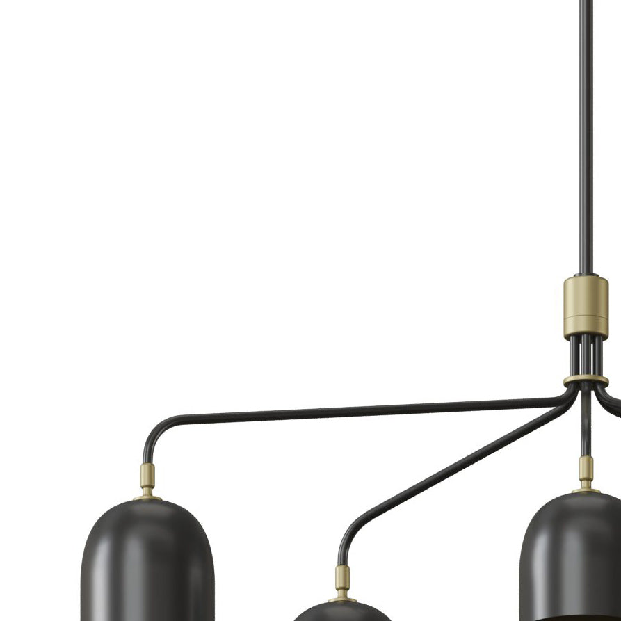 Aursolos Minimalistischer Vintage-Industrie-Kronleuchter-Letslighting