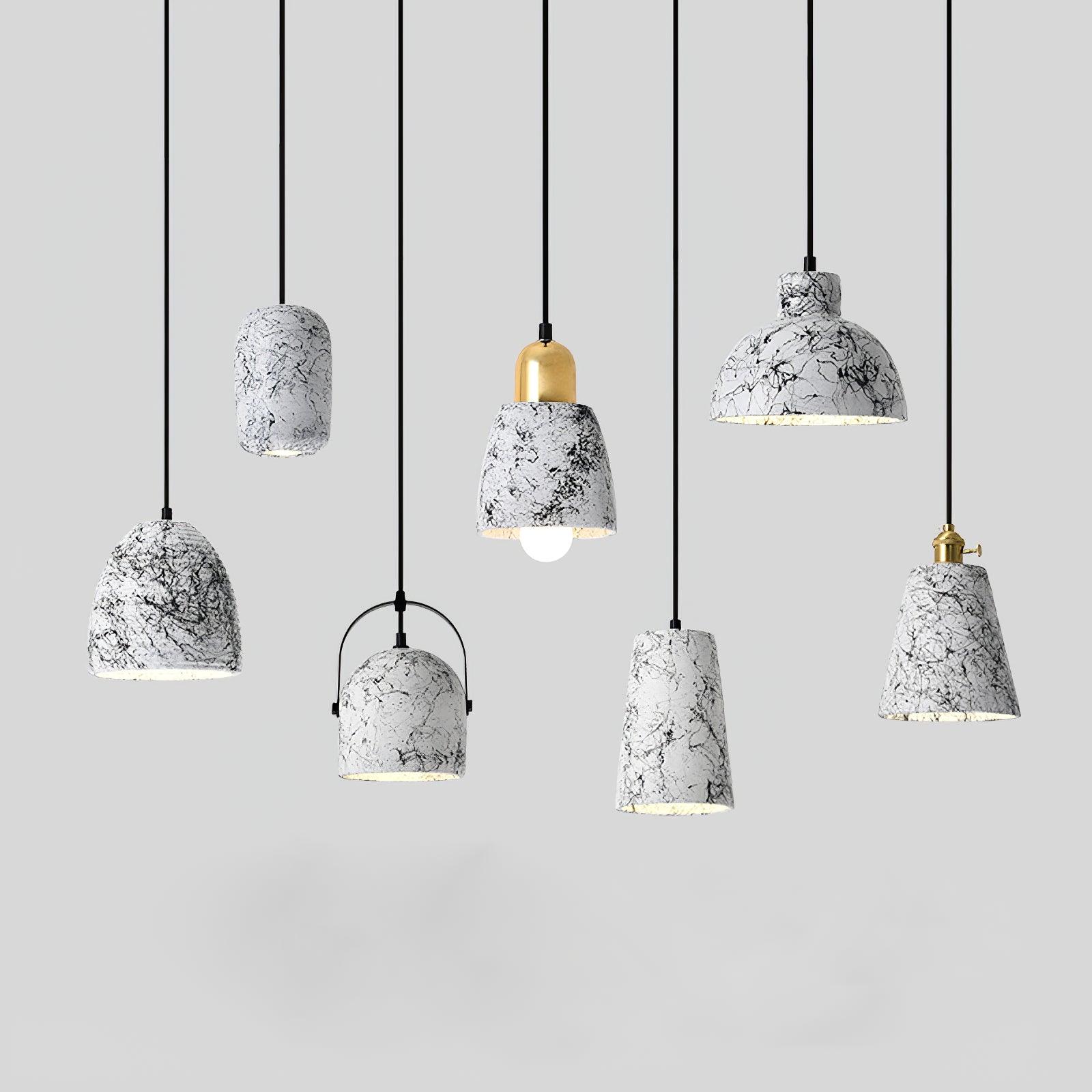 Marble Modern Cement Pendant Lights - Blowlighting