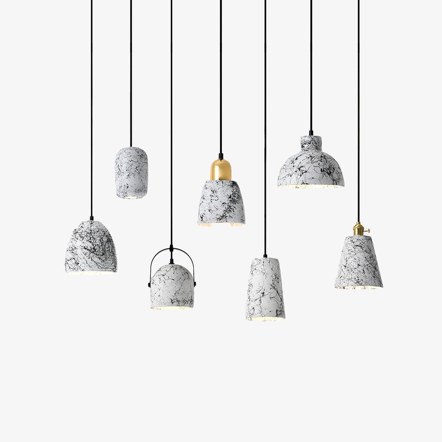 Marble Modern Cement Pendant Lights - Blowlighting
