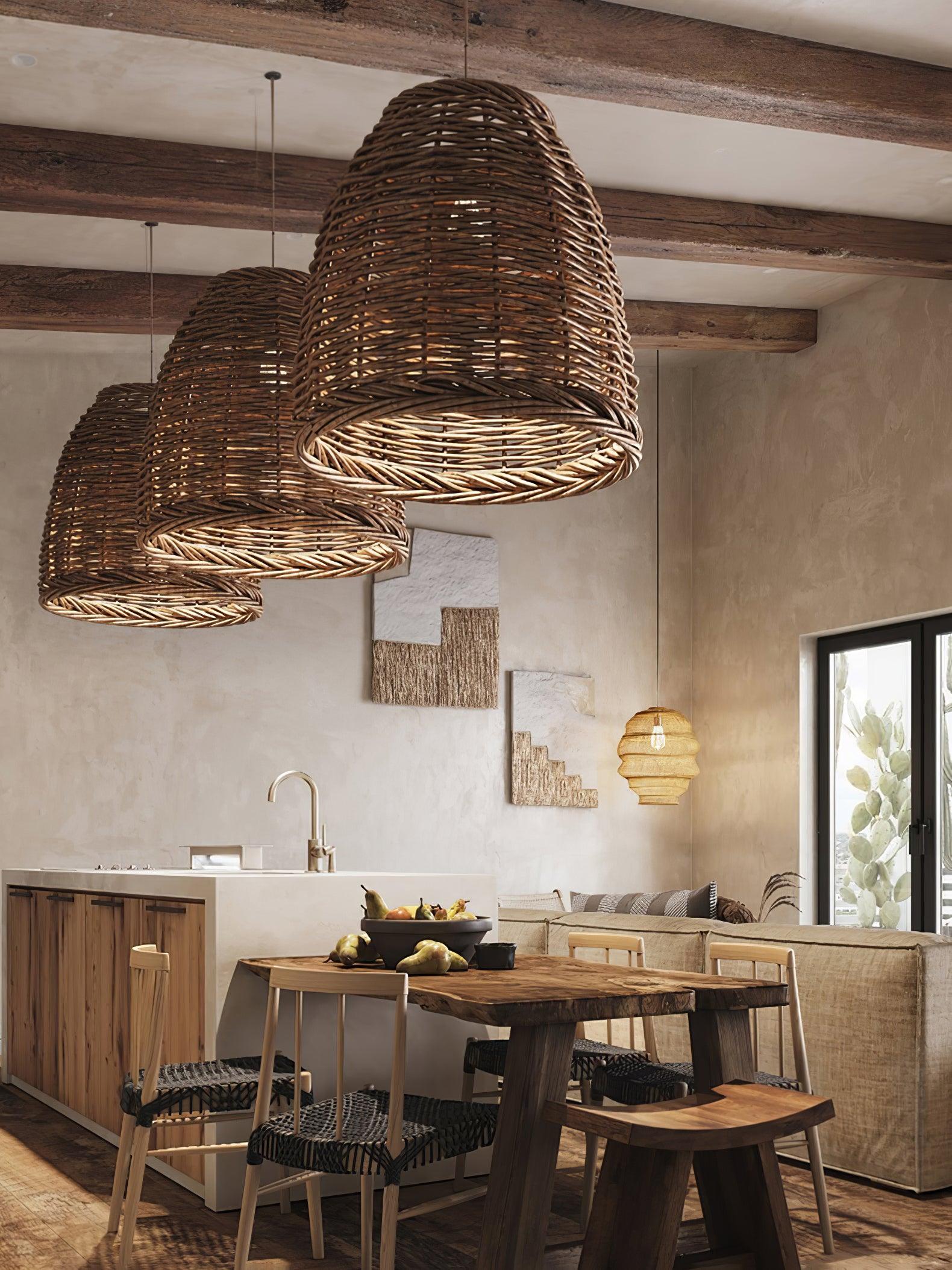 Wickora Vintage Weide Pendelleuchte-Letslighting