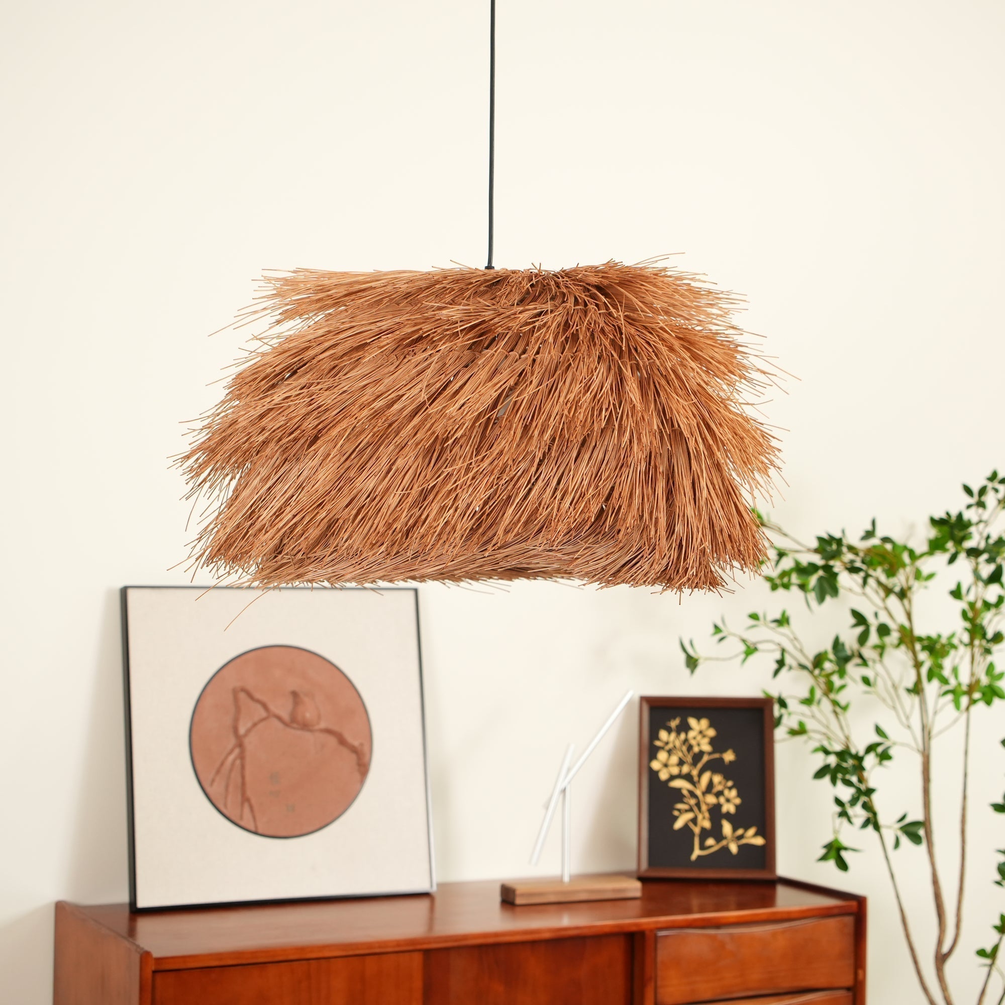 Wickora Vintage Weide Pendelleuchte-Letslighting