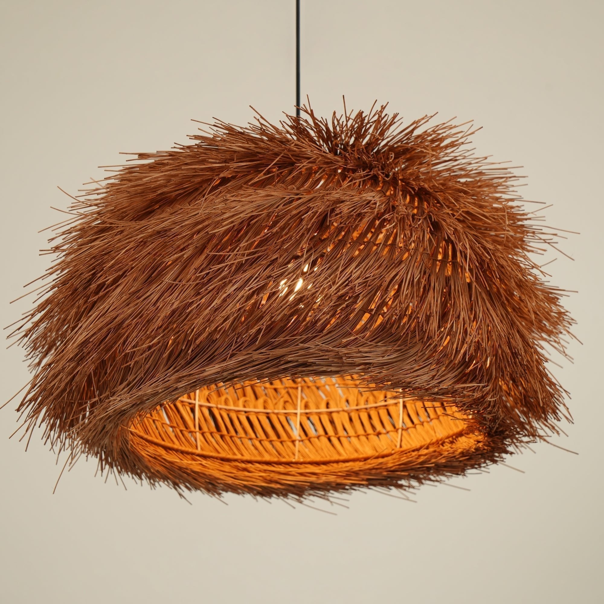 Wickora Vintage Weide Pendelleuchte-Letslighting