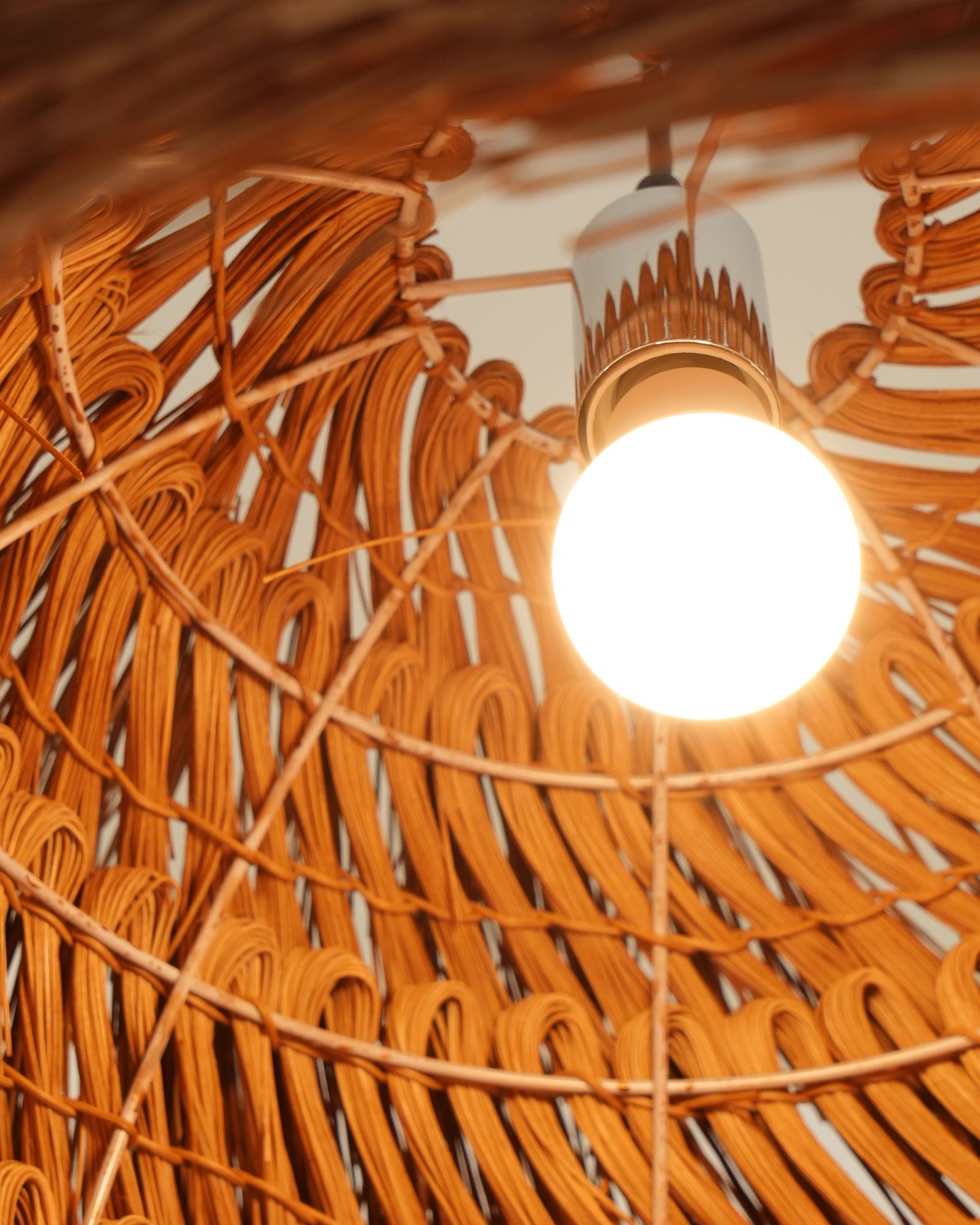 Wickora Vintage Weide Pendelleuchte-Letslighting