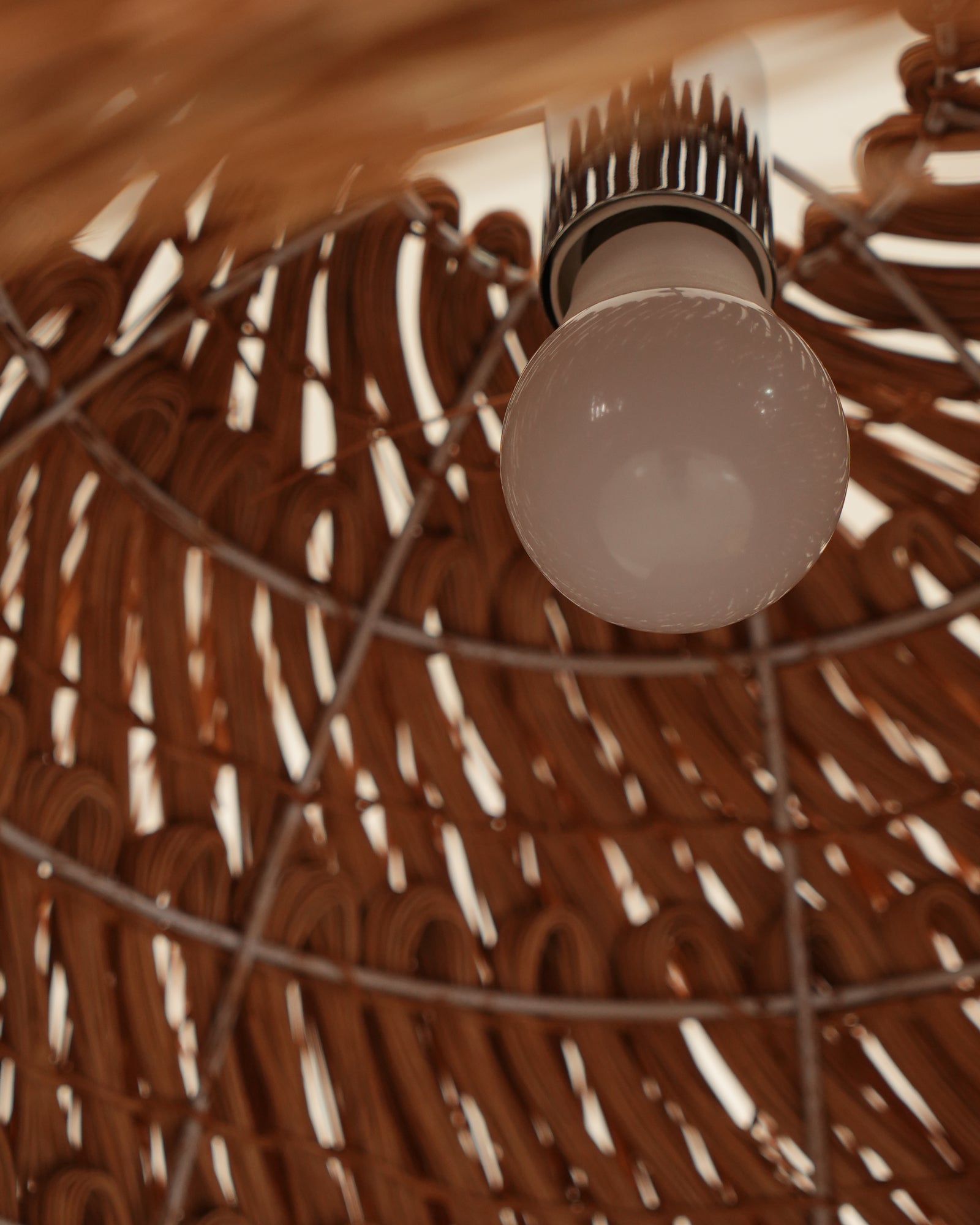 Wickora Vintage Weide Pendelleuchte-Letslighting