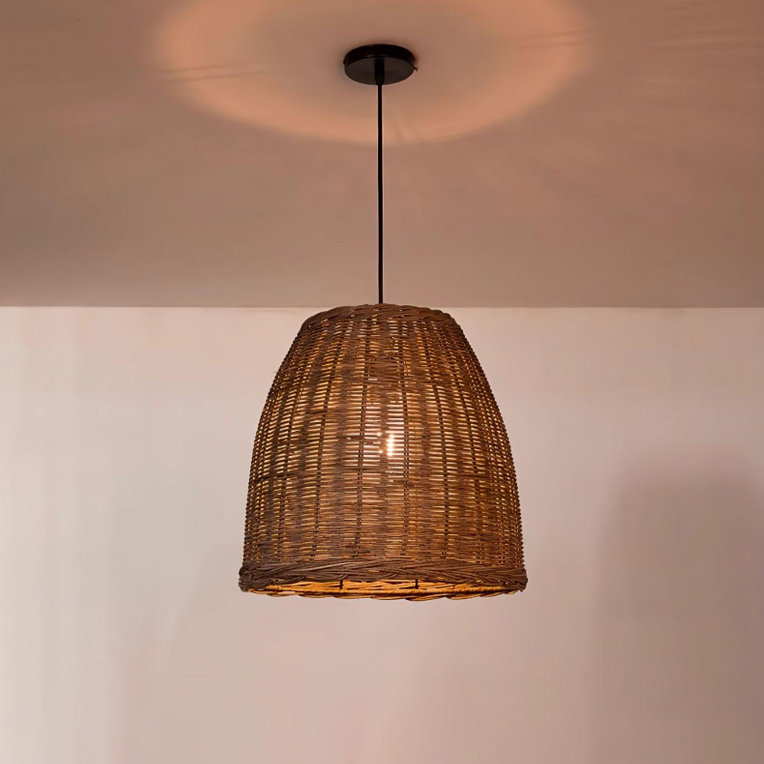 Wickora Vintage Weide Pendelleuchte-Letslighting