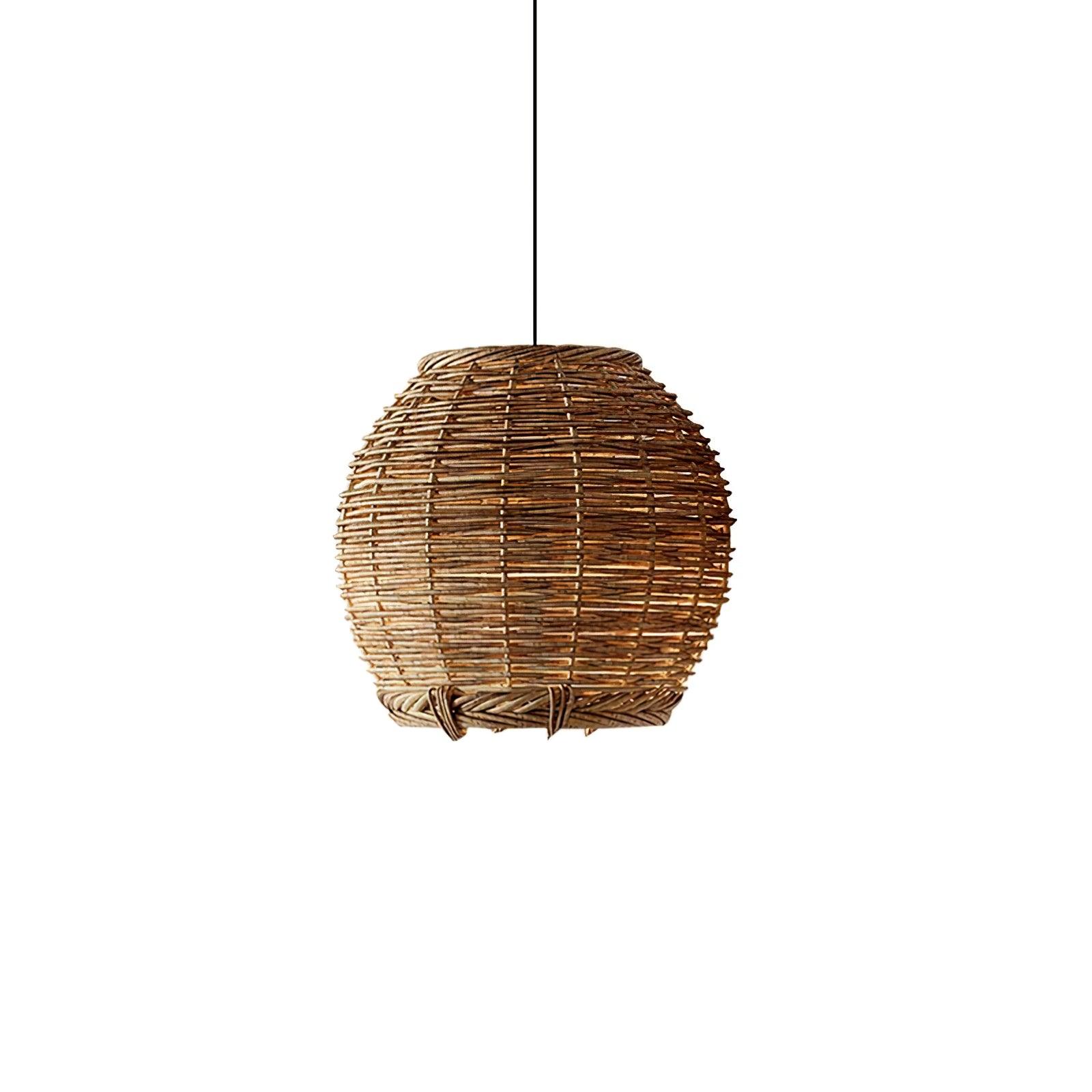 Wickora Vintage Weide Pendelleuchte-Letslighting