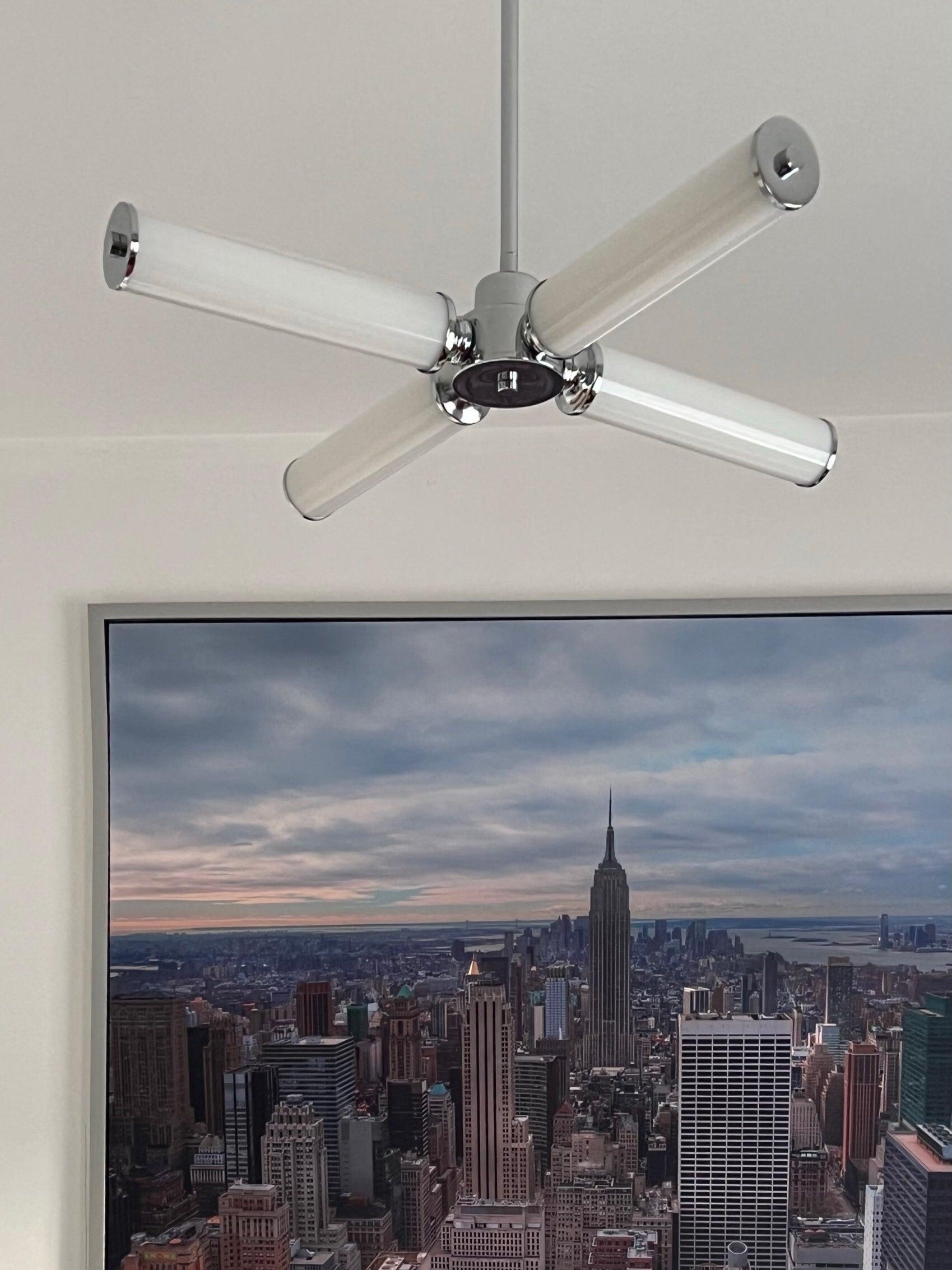 Zoliria Moderner minimalistischer LED-Glaslüster-Letslighting