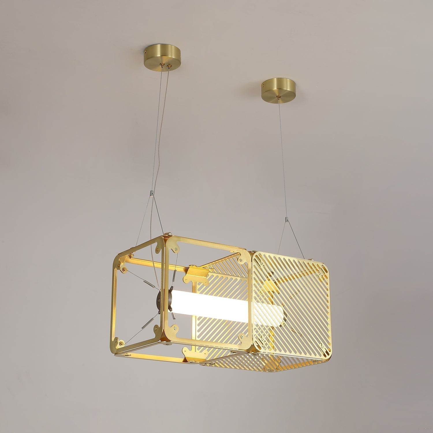 Atheor Premium-Nordische-Kunst-Messing-Anhängerlampe-Letslighting