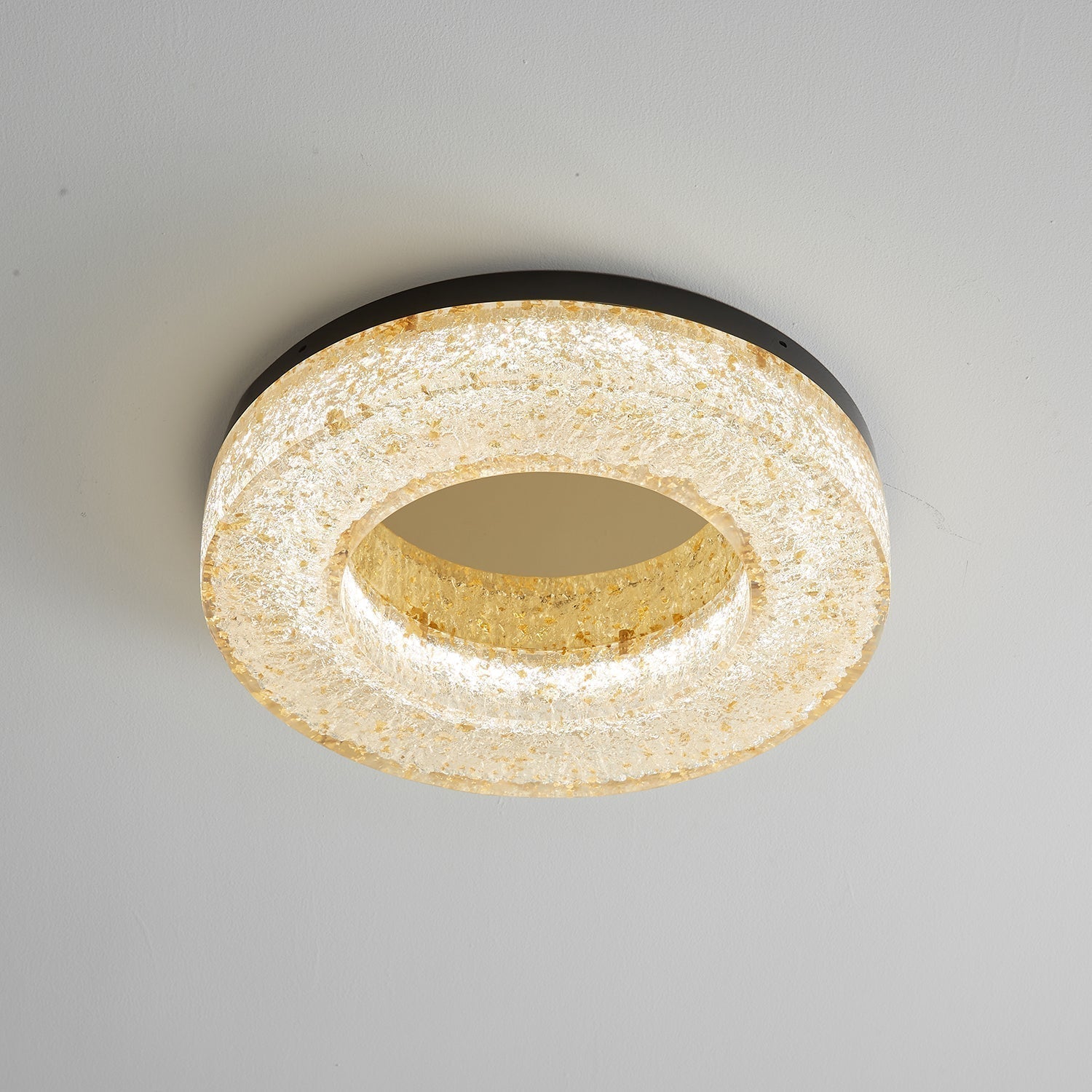 Ice Crack Circle Ceiling Lamp - Blowlighting