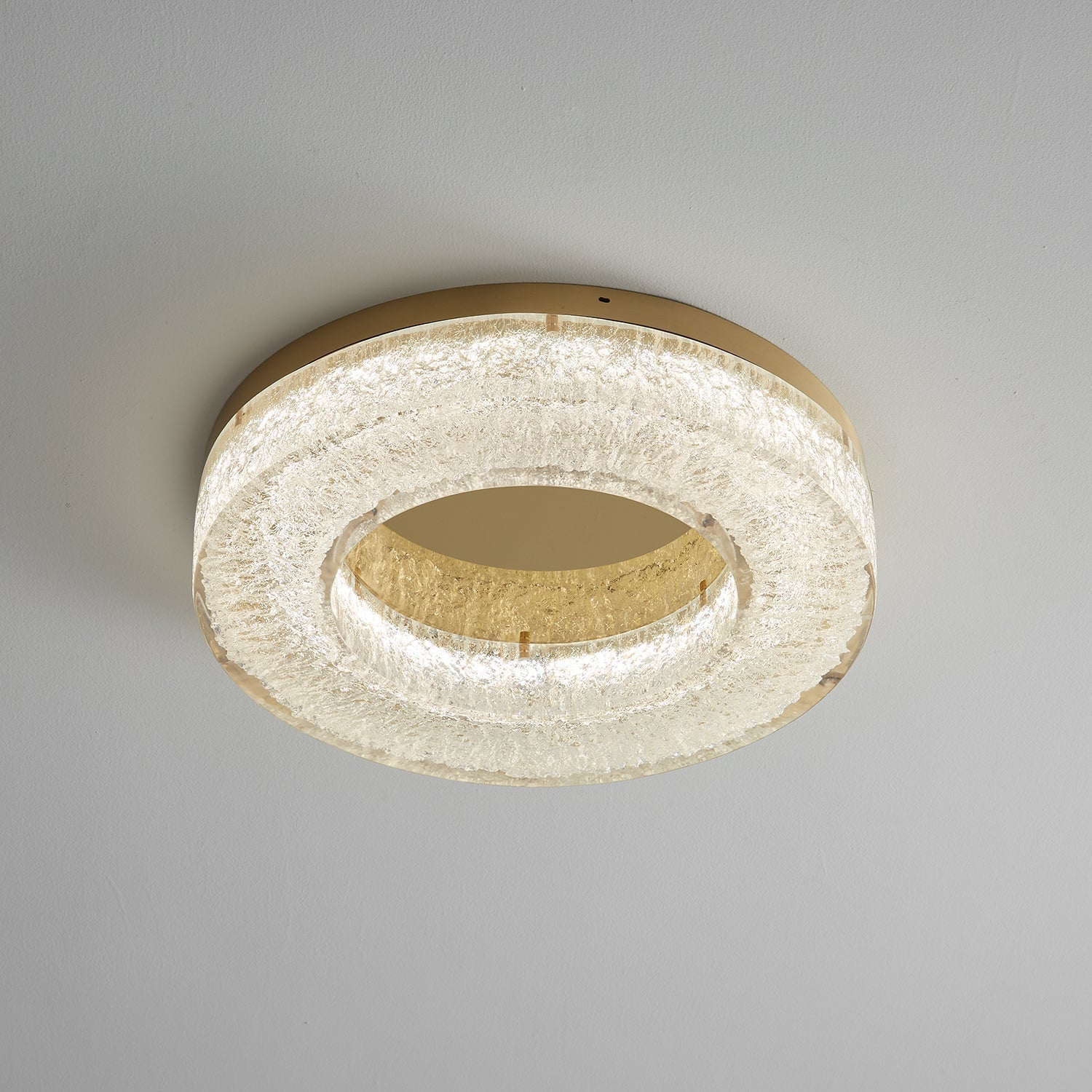 Ice Crack Circle Ceiling Lamp - Blowlighting
