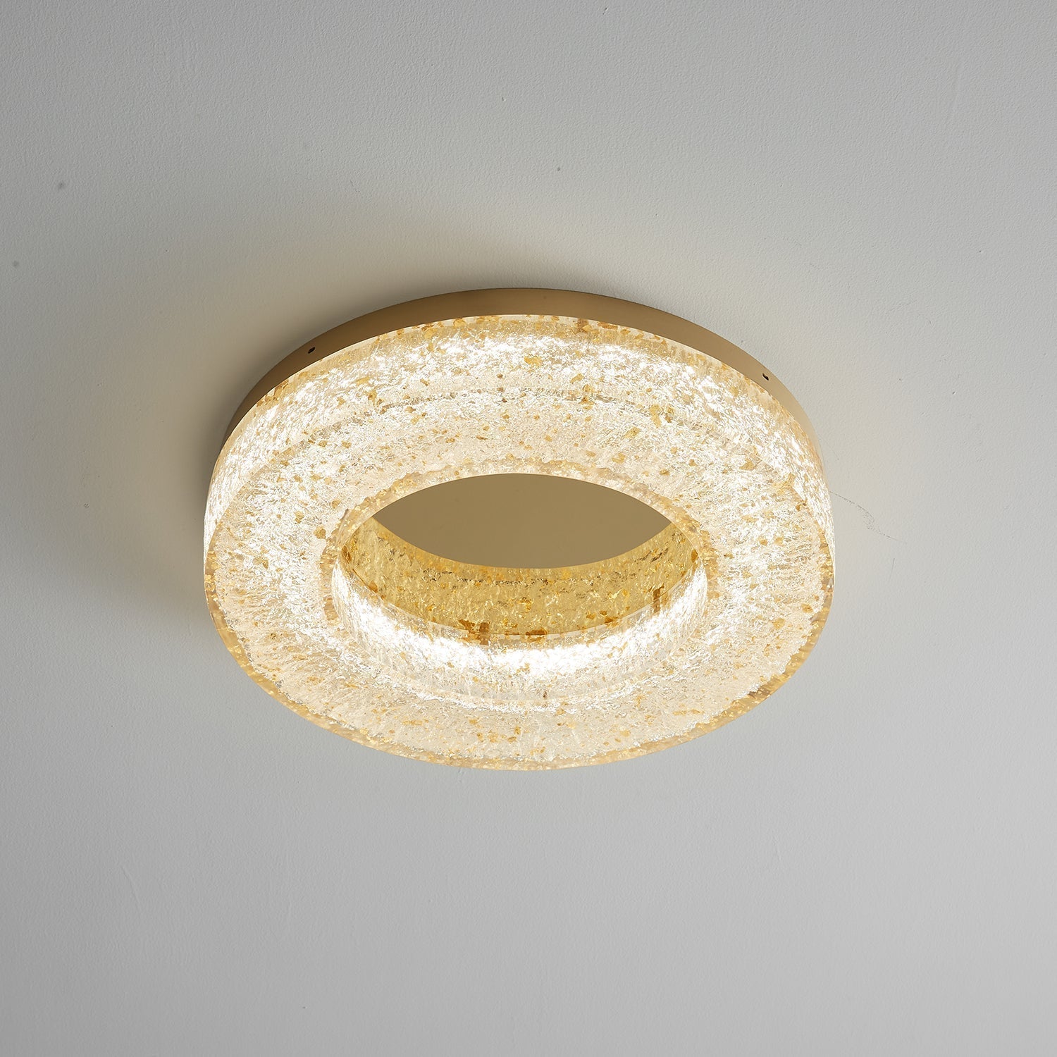 Ice Crack Circle Ceiling Lamp - Blowlighting