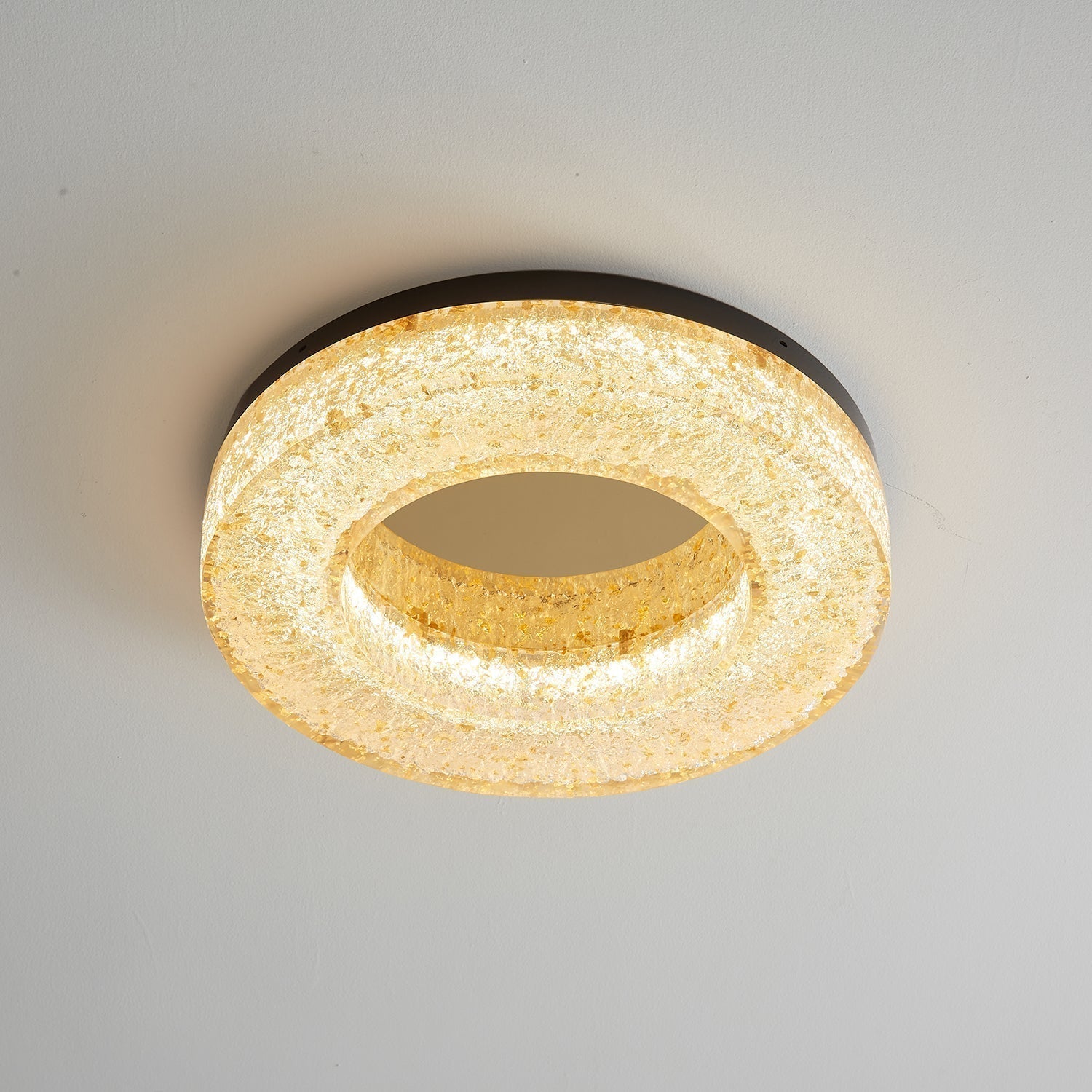 Ice Crack Circle Ceiling Lamp - Blowlighting