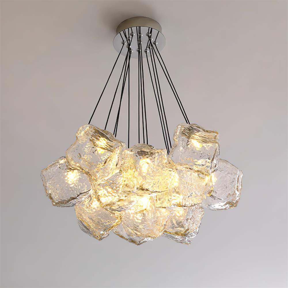 Pebine Gruppiert Glas Kronleuchter-Letslighting