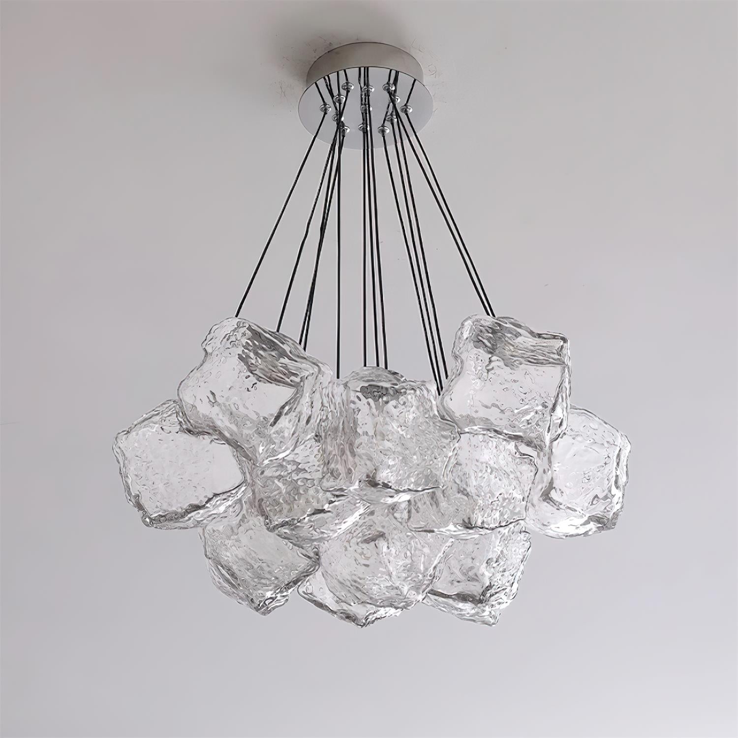 Pebine Gruppiert Glas Kronleuchter-Letslighting