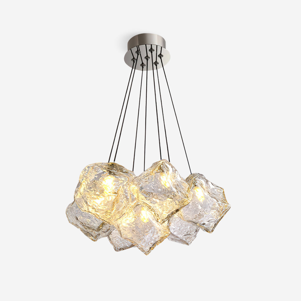 Pebine Gruppiert Glas Kronleuchter-Letslighting