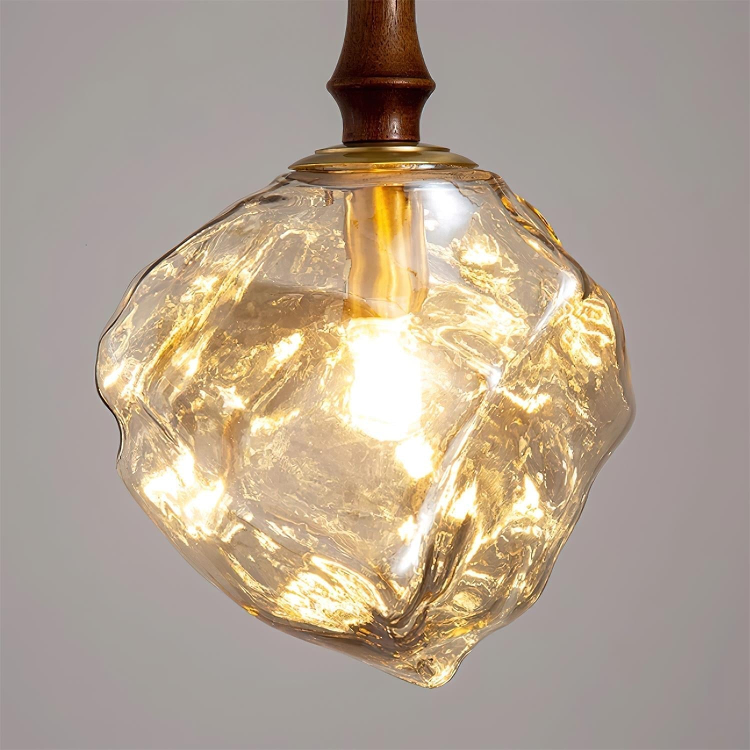 Pendelleuchte Glaskubus Schirm-Letslighting