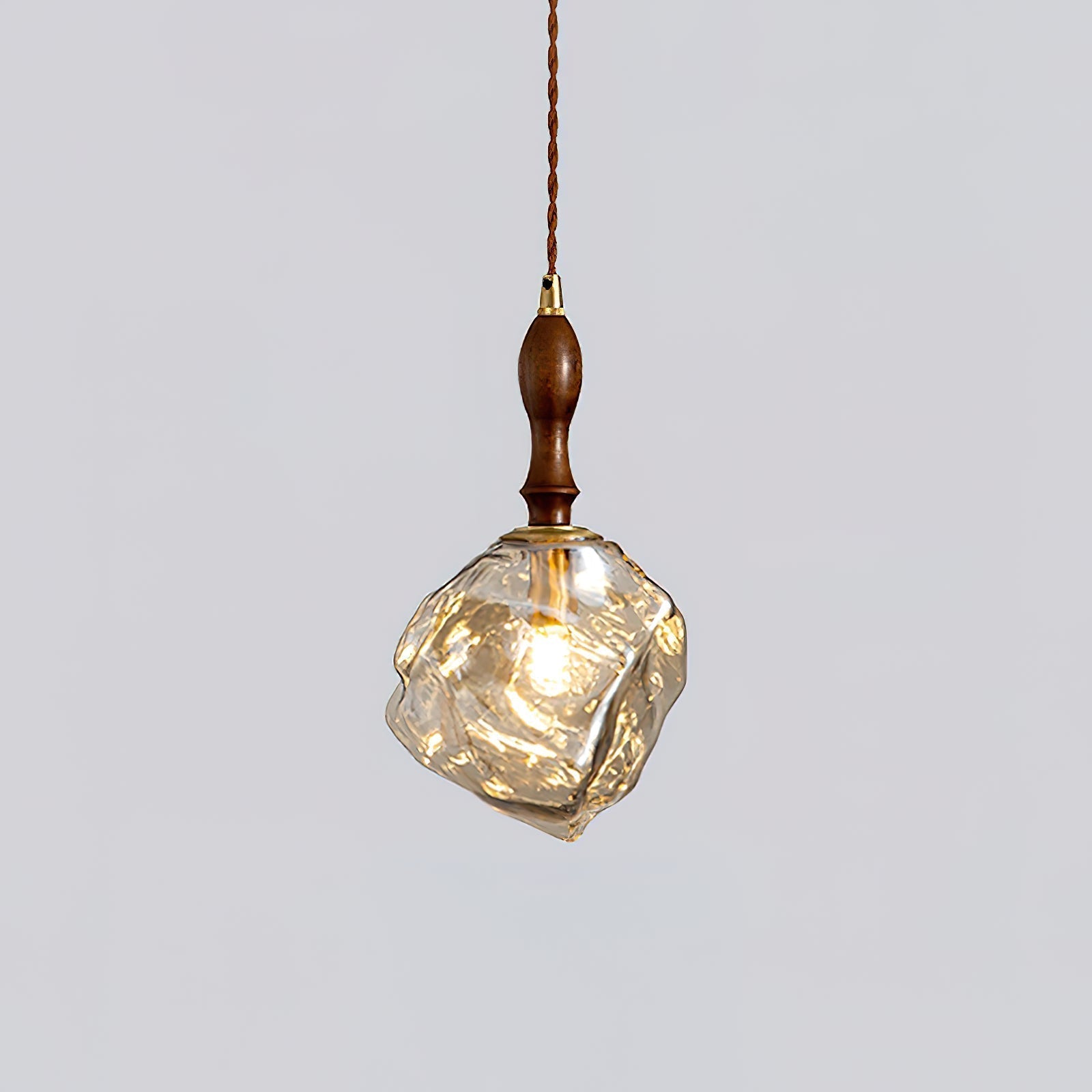 Pendelleuchte Glaskubus Schirm-Letslighting