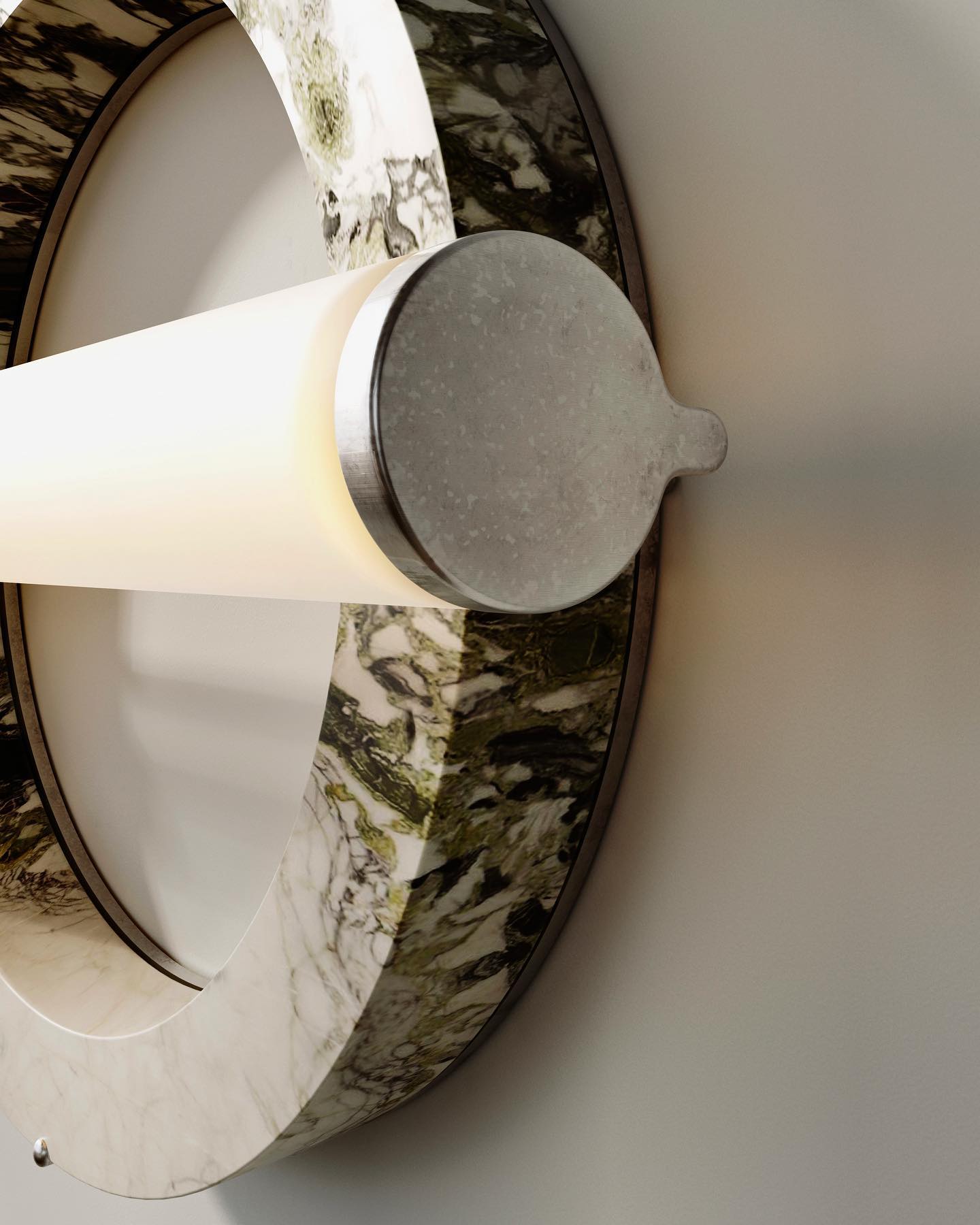 Mymira Modern Minimalist Ice Marble Wall Lamp - Letslighting