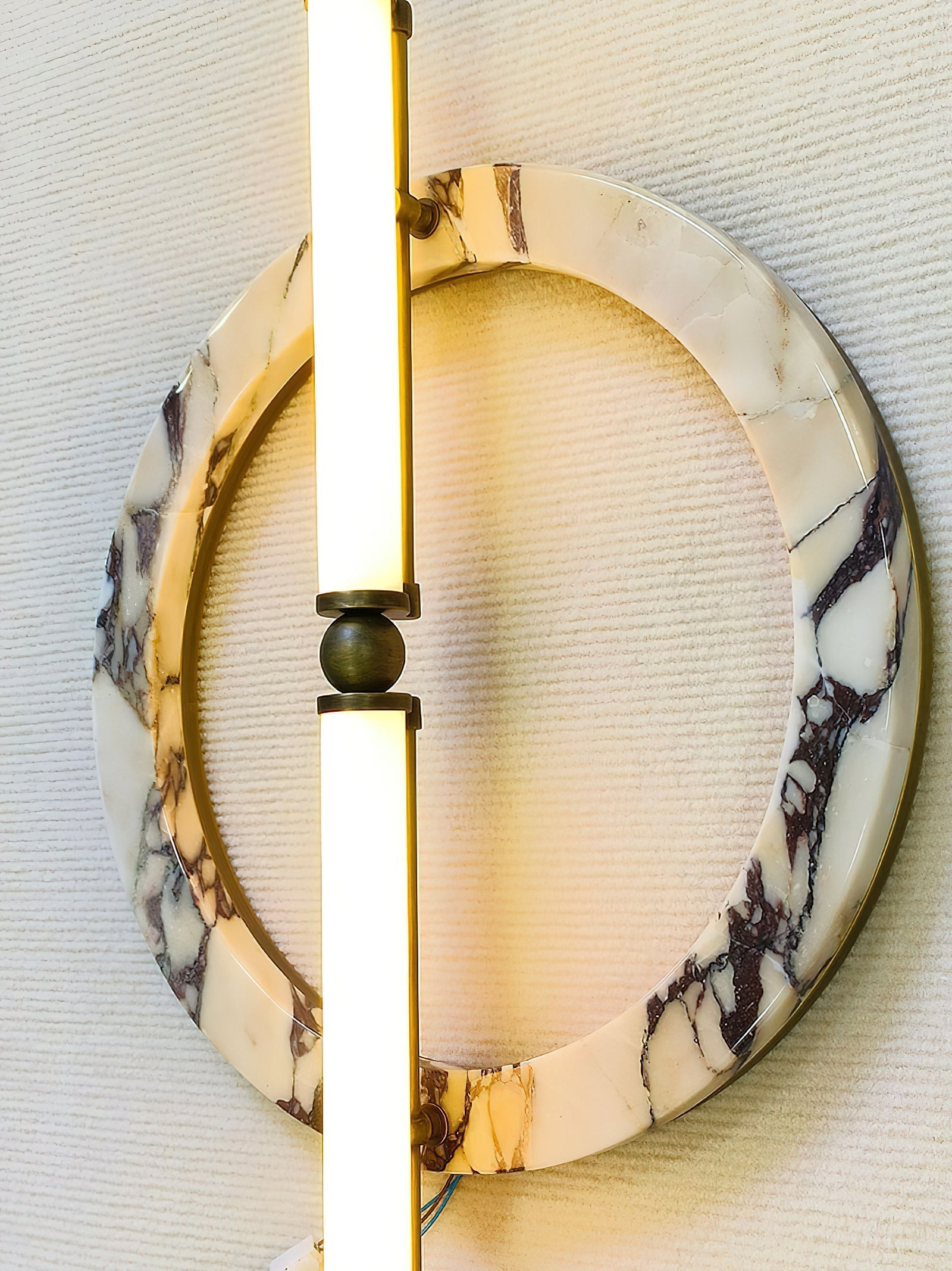 Mymira Modern Minimalist Ice Marble Wall Lamp - Letslighting