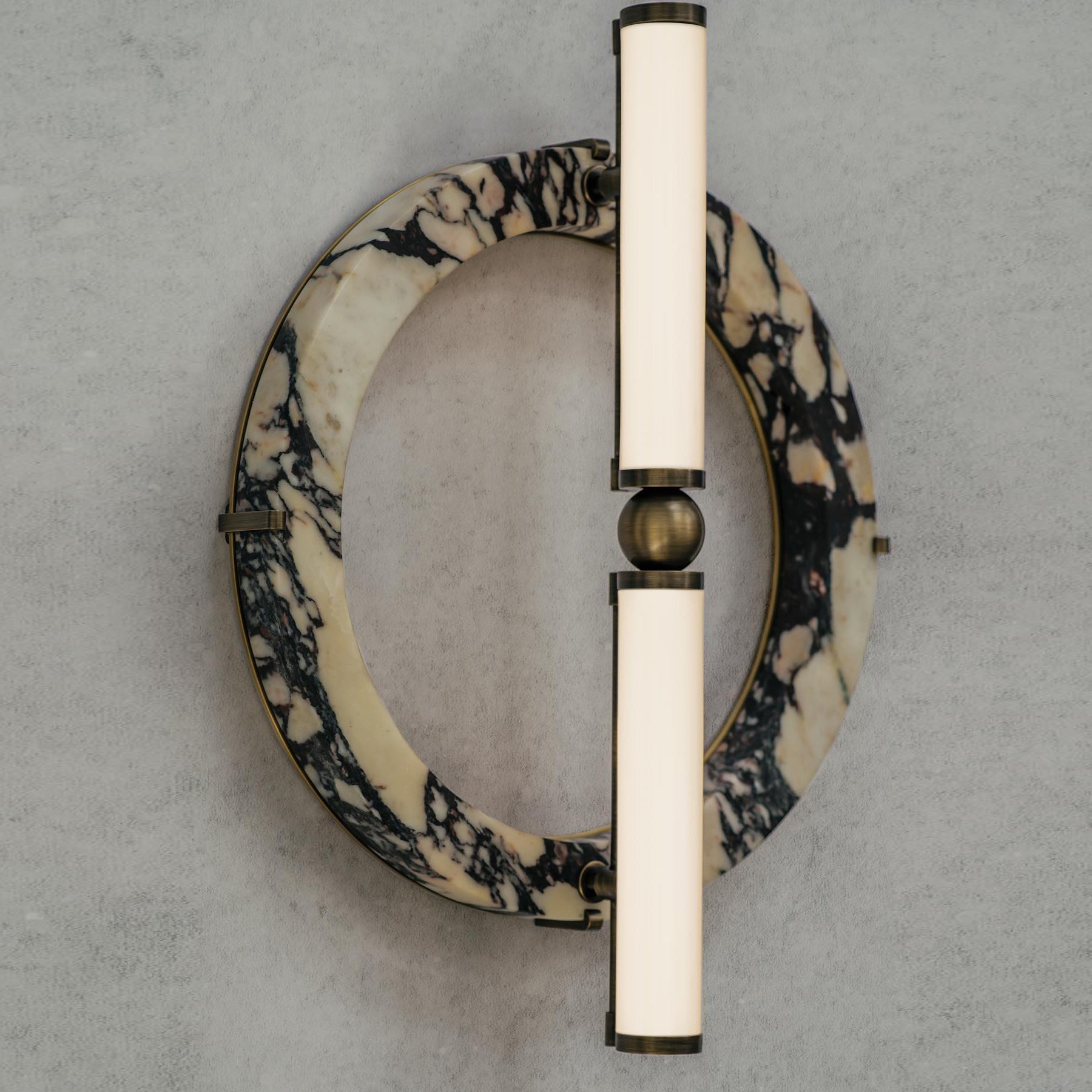 Mymira Modern Minimalist Ice Marble Wall Lamp - Letslighting