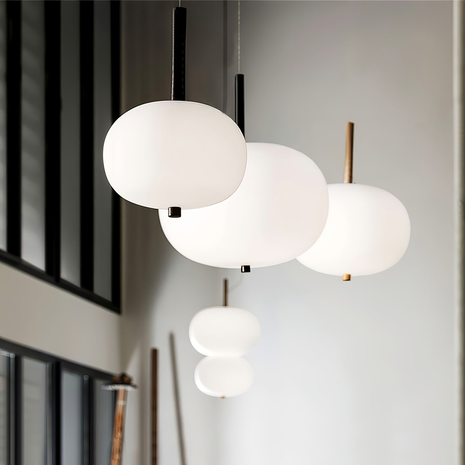 Duality Modern Glas Pendelleuchte-Letslighting
