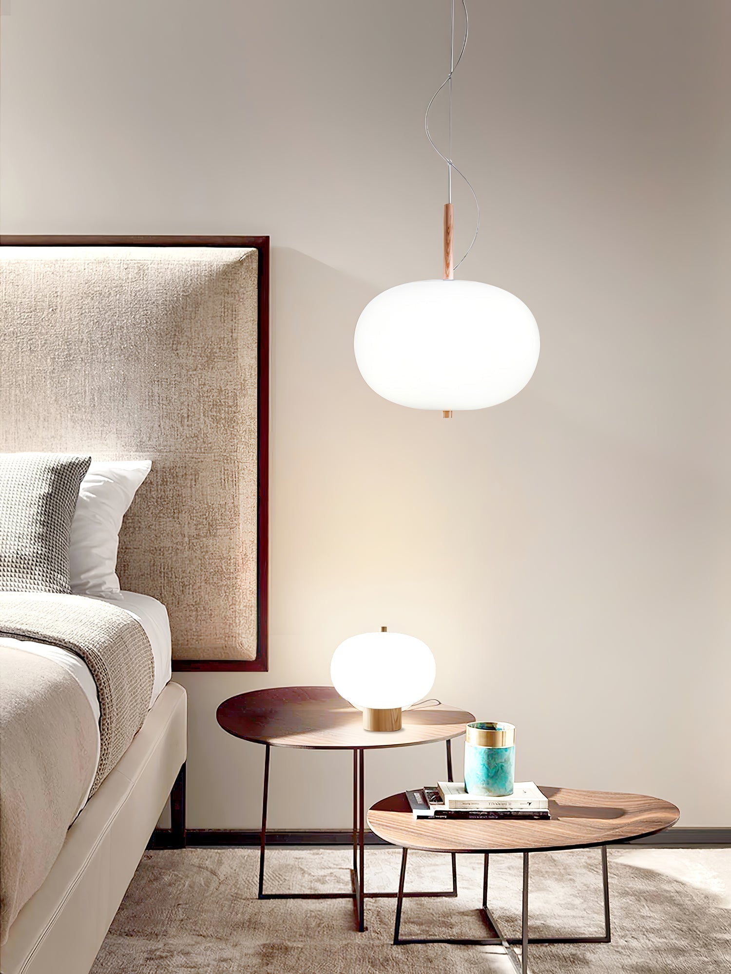 Duality Modern Glas Pendelleuchte-Letslighting