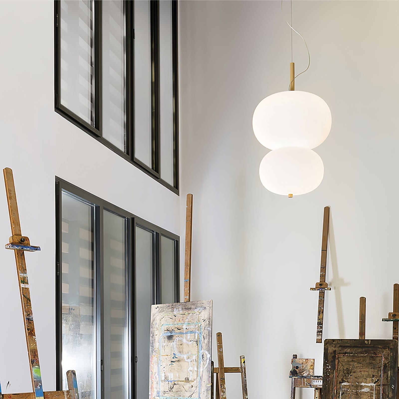 Duality Modern Glas Pendelleuchte-Letslighting