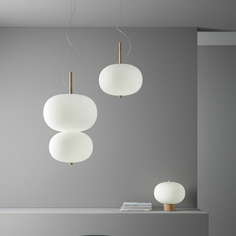 Duality Modern Glas Pendelleuchte-Letslighting