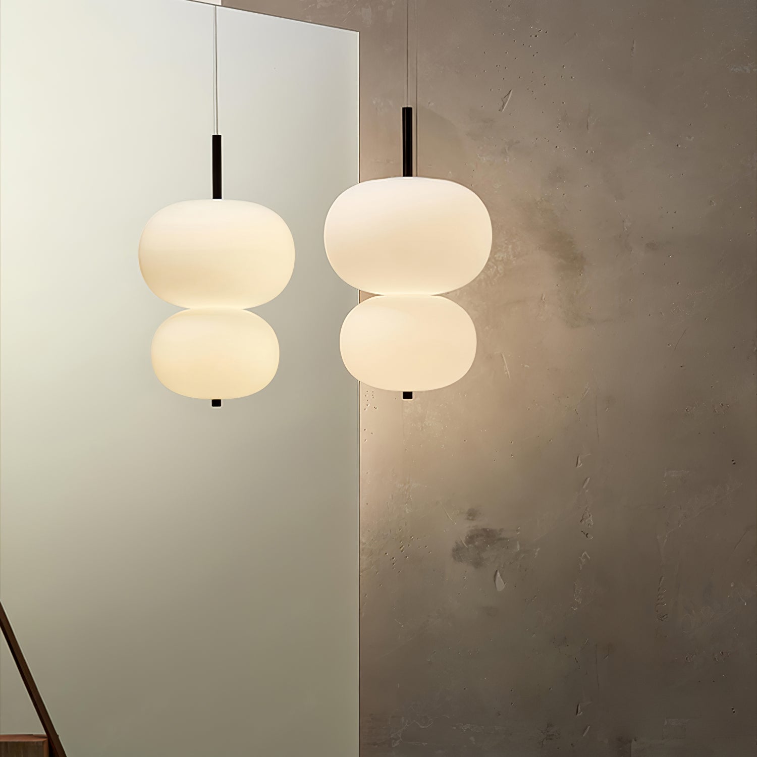 Duality Modern Glas Pendelleuchte-Letslighting